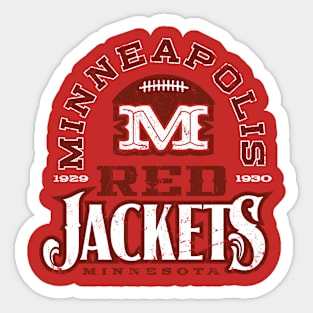 Minneapolis Red Jackets Sticker